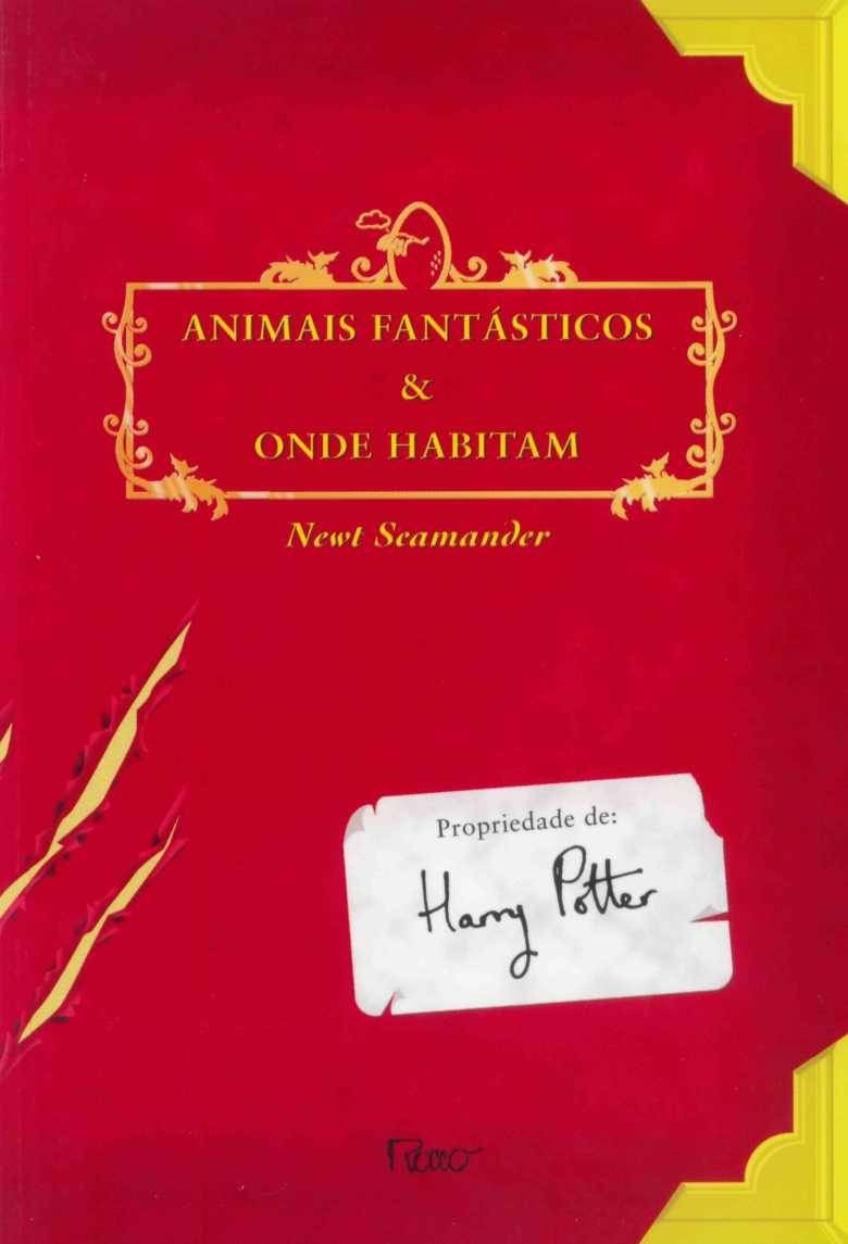 Capa do livro 'Animais Fantásticos e Onde Habitam'. (Foto: Divulgação)