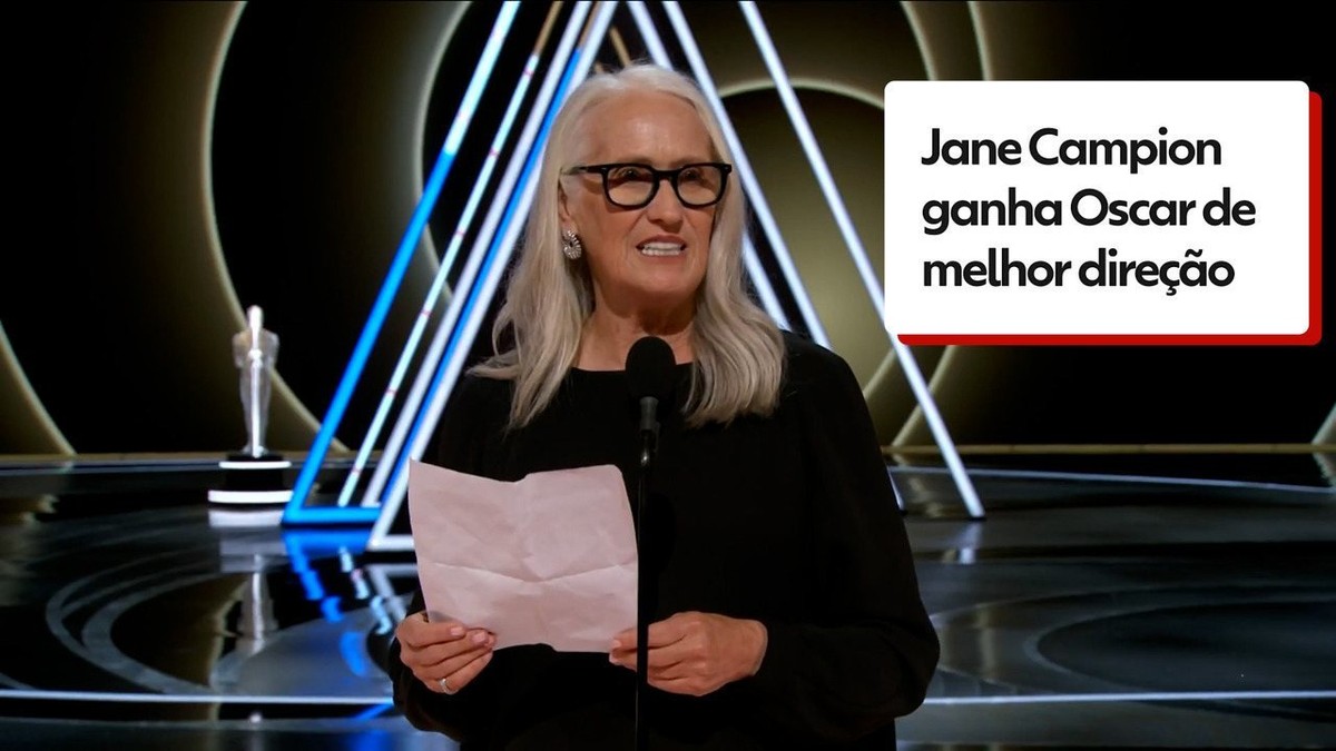 Jane Campion vencerá melhor direção no Oscar 2022;  mulheres levam o prêmio pela vez consecutiva segunda |  Óscar 2022