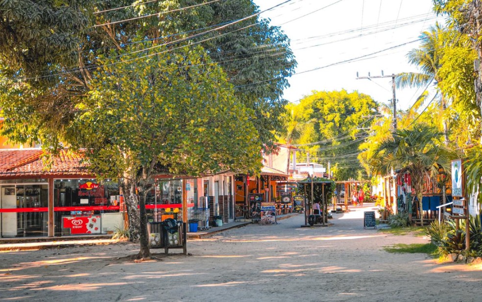 Vila de Barra Grande, em Maraú — Foto: Darlim Santos/Prefeitura de Maraú