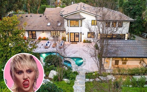 Miley Cyrus vende mansão vizinha de Kim Kardashian por R$ 35,8 milhões