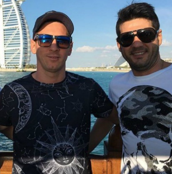Lionel e Matias Messi (Foto: Reprodução Instagram)