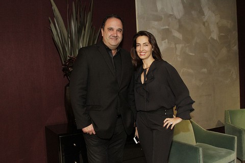 Pedro Torres e Patricia Anastassiadis