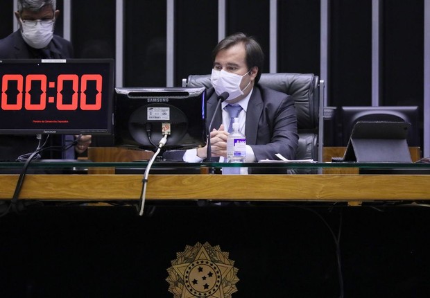 Rodrigo Maia, presidente da câmara (Foto: Najara Araújo/Câmara dos Deputados)