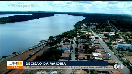 Presidente da Câmara de vereadores de Araguanã é retirado do cargo