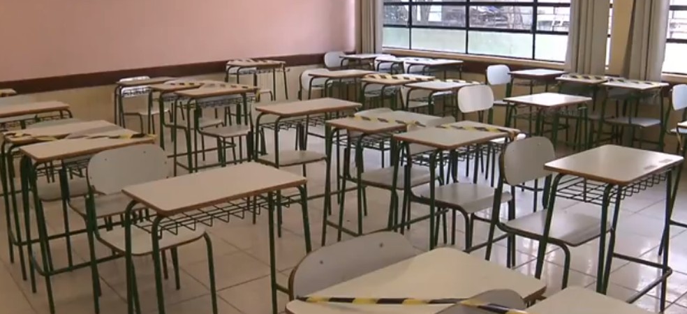 Ratinho Junior diz que retorno gradativo das aulas presenciais na rede estadual deve começar em maio — Foto: Reprodução/RPC