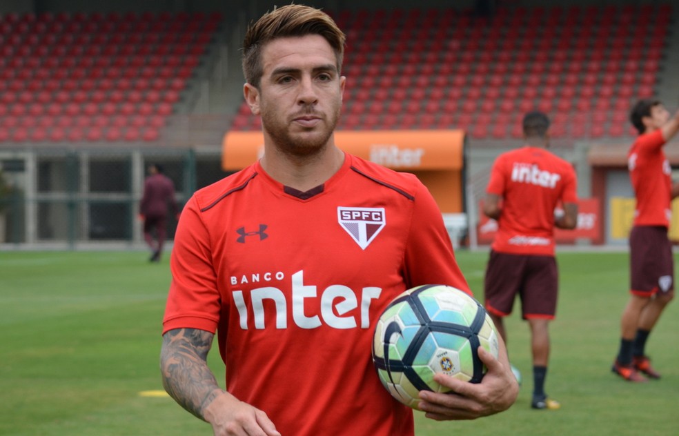 Buffarini não tem espaço no São Paulo (Foto: Érico Leonan/saopaulofc.net)