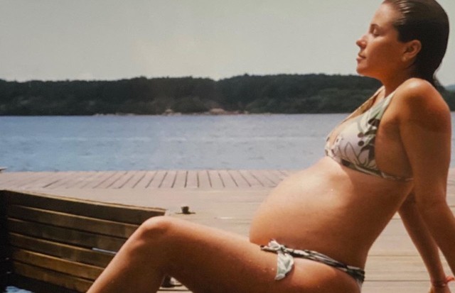 Giovanna Antonelli relembra gravidez (Foto: Reprodução/Instagram)