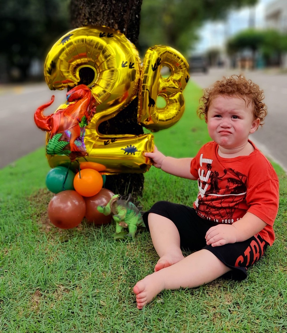Menino de 2 anos precisa de cirurgia no coração e família faz vaquinha virtual para arcar com custos em MT — Foto: Arquivo pessoal