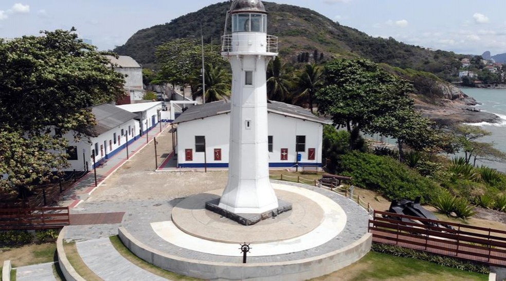 ​Farol Santa Luzia, em Vila Velha, reabre para visitação pública nesta terça — Foto: Everton Thiago/Prefeitura de Vila Velha