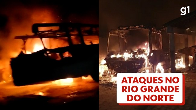 Mais de 20 cidades do Rio Grande do Norte sofrem ataques violentos