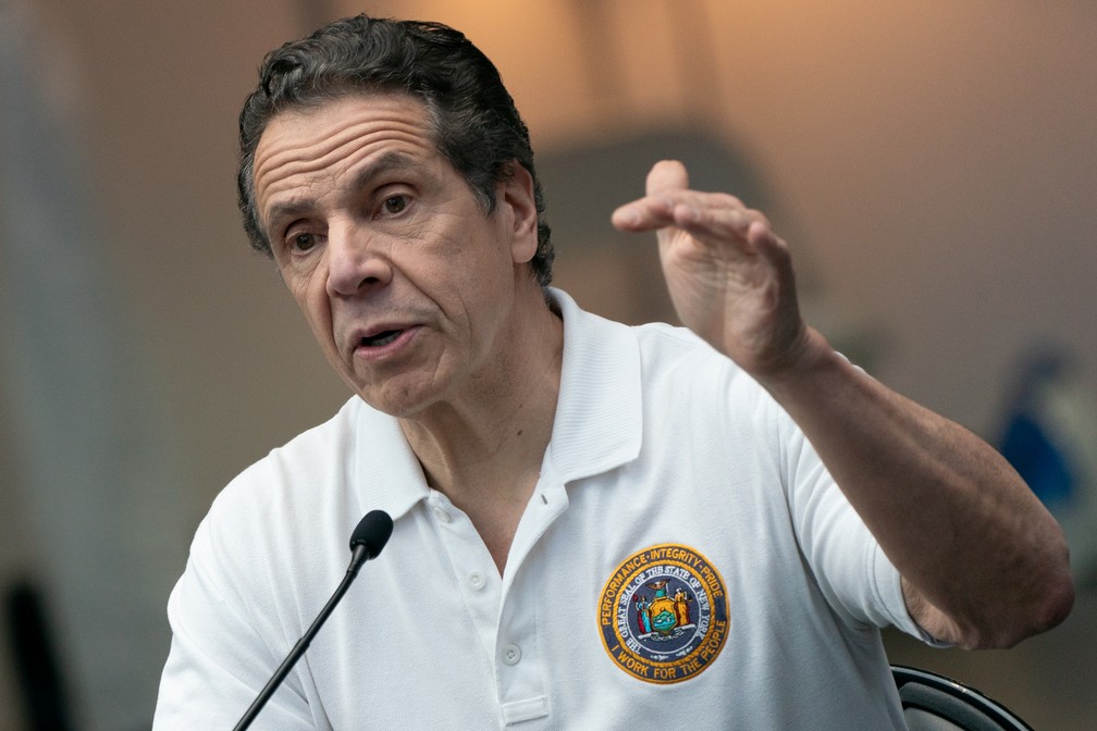 O governador de Nova York, Andrew Cuomo — Foto: Jeenah Moon/Reuters
