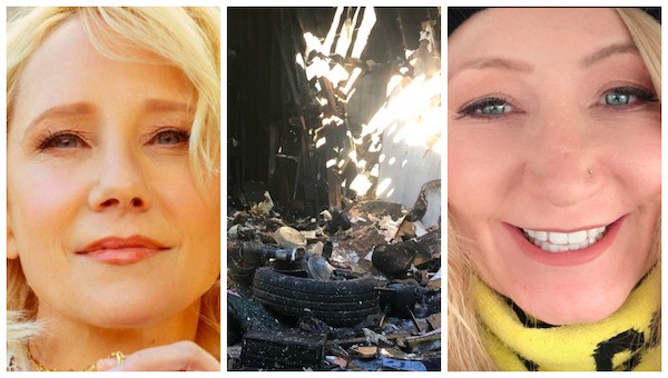 A casa de Lynne Mishele foi completamente destruída por incêndio causado por acidente com a atriz Anne Heche (Foto:  Instagram/Reprodução)