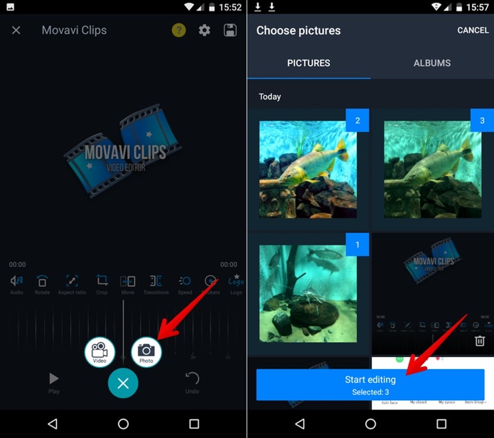 Como Fazer Montagem De Fotos Com Musica Usando O App Movavi Editores Techtudo