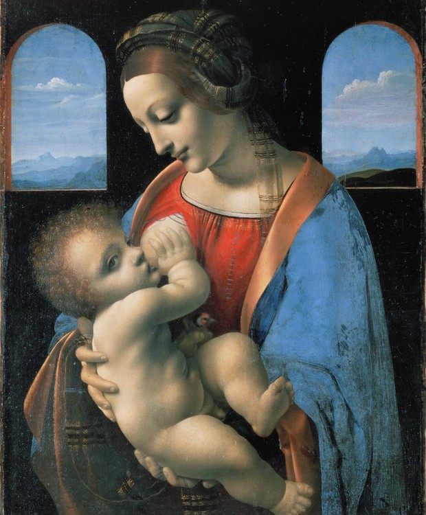Madonna Litta (1490), de Leonardo da Vinci (Foto: Divulgação)