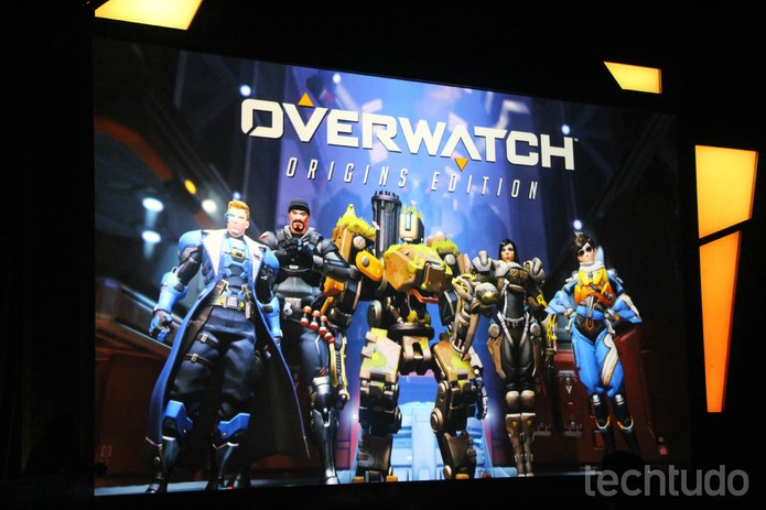 Novidades de Overwatch foram apresentadas na BlizzCon 2015 (Foto: Felipe Vinha/TechTudo)