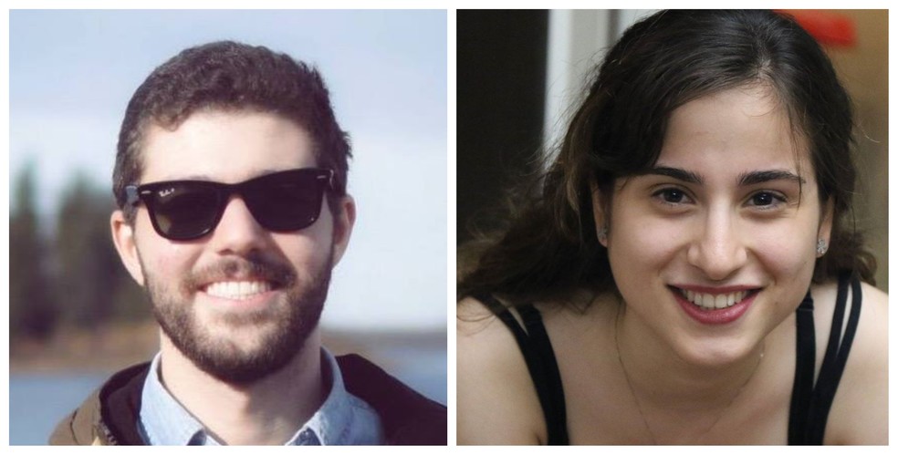 Recém-casados, Arash Pourzarabi, de 26 anos, e Pouneh Gourji, de 25, também estavam no avião. — Foto: Reprodução/Facebook