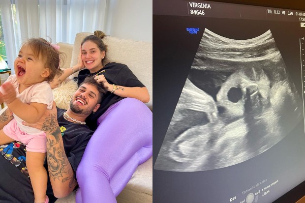 Virginia Fonseca compartilha ultrassom de sua segunda filha com Zé Felipe, Maria Flor (Foto: Reprodução/Instagram)