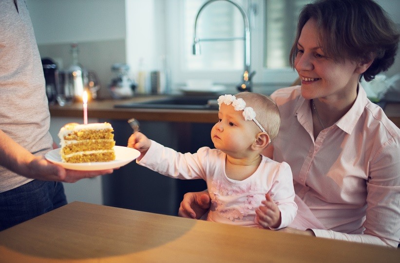Bebê comemora aniversário de um ano (Foto: Getty Images)