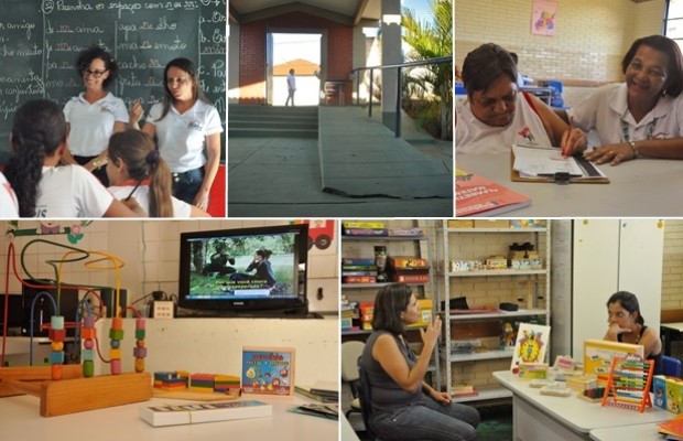 Avelinópolis, em Goiás, tem todas as escolas 100% acessíveis a deficientes (Foto: Vitor Santana/G1)