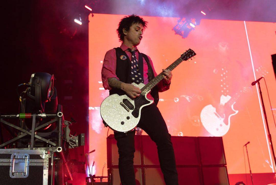 Vocalista do Green Day, Billie Joe Armstrong 