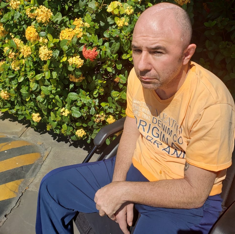 Tenente Paulo Medeiros, de 49 anos, do Batalhão de Cães, da PM do RJ — Foto: Arquivo Pessoal