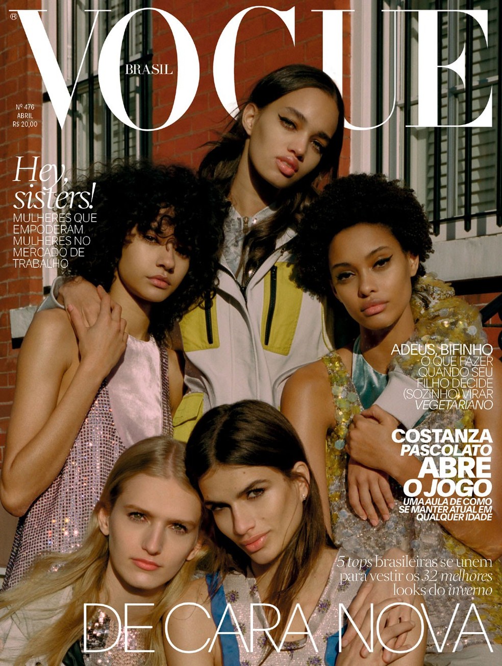 Uma por todas e todas por uma: as capas da Vogue em abril de 2018