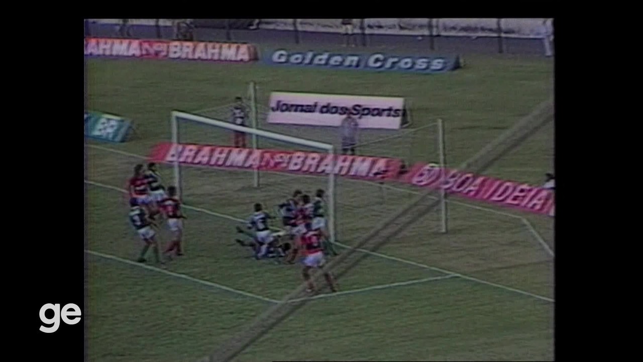 Em 1990, Fernando marca e decide para o Flamengo na final da Copa do Brasil