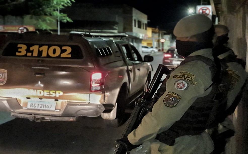 Fiscalização é feita pela Polícia Militar para cumprimento de decreto do governo estadual — Foto: Divulgação/SSP