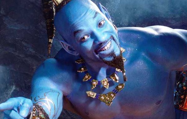 A versão do ator Will Smith para o personagem Gênio em Aladdin (Foto: Reprodução)