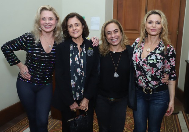 Vera Fischer, Marieta Severo, Cissa Guimarães e Rita Guedes (Foto: Daniel Pinheiro/AgNews)