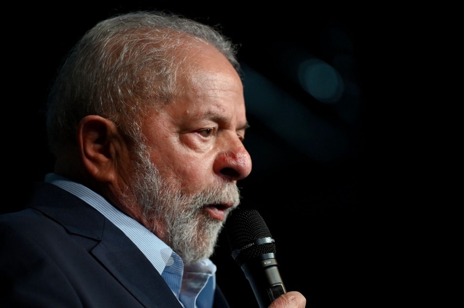 O presidente eleito Luiz Inácio Lula da Silva