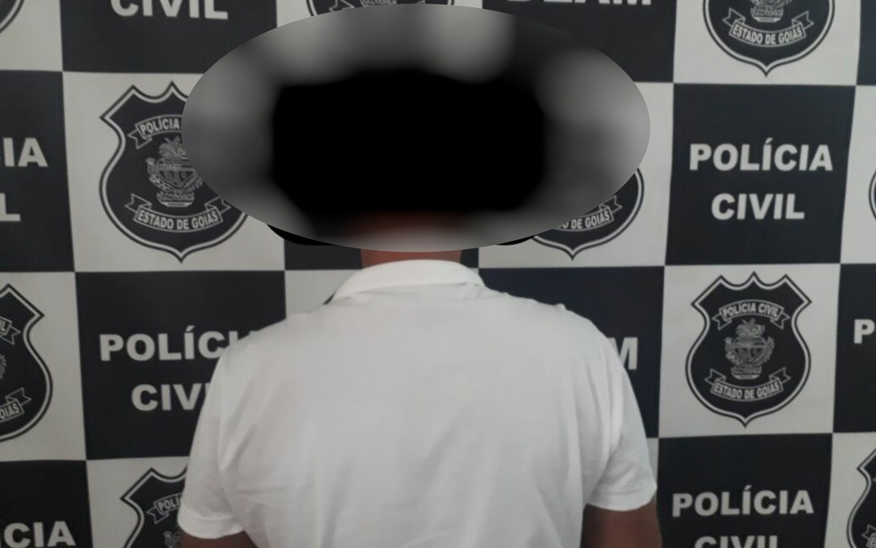 Homem foi preso por estupro da filha em Valparaíso de Goiás (Foto: Polícia Civil/Divulgação)