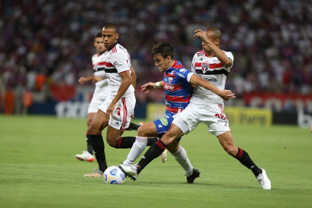 Fortaleza x São Paulo, na Arena Castelão — Foto: Kid Júnior/SVM