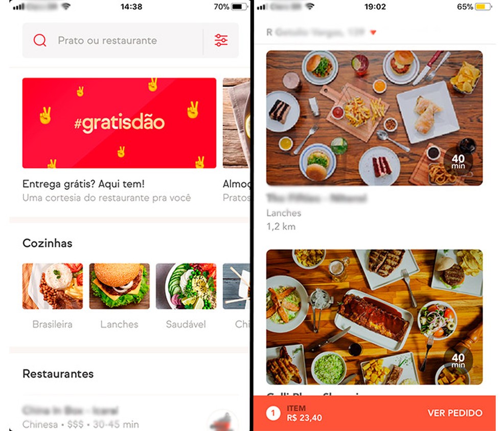 Ifood Ou Spoonrocket Conheca As Caracteristicas De Apps Para Pedir Comida Entrega Techtudo