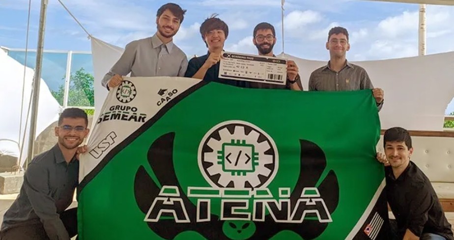 Equipe Atena, da USP em São Carlos, vencedora de competição aeroespacial