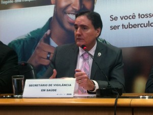 O secretário de Vigilância em Saúde do Ministério da Saúde, Jarbas Barbosa (Foto: Filipe Matoso / G1)