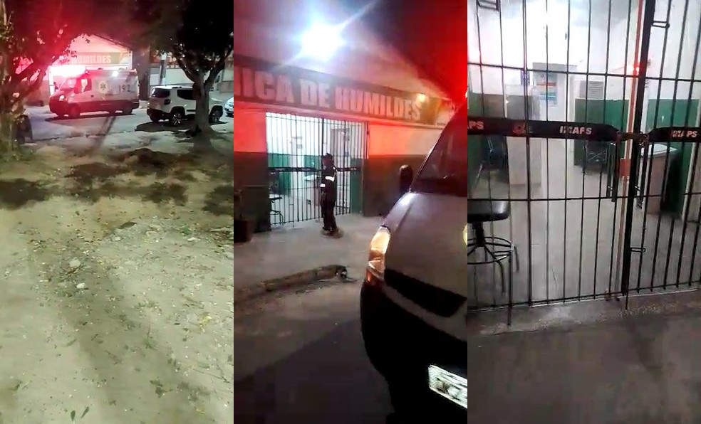 Com paciente em ambulância, socorristas buscam policlínica de funcionamento 24h e encontram unidade fechada na Bahia — Foto: Reprodução/Redes Sociais