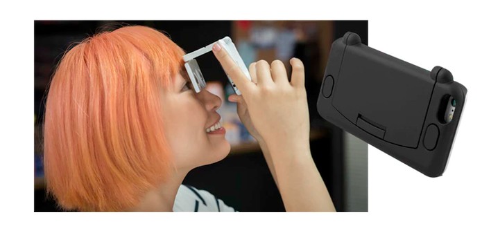 Flip 360 é uma case com óculos VR embutido (Foto: Divulgação/Kickstarter)