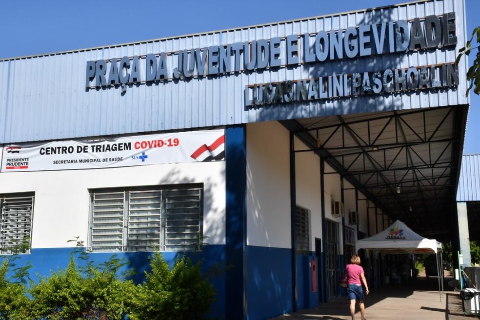 Centro Municipal de Triagem da Covid-19, em Presidente Prudente — Foto: Secom