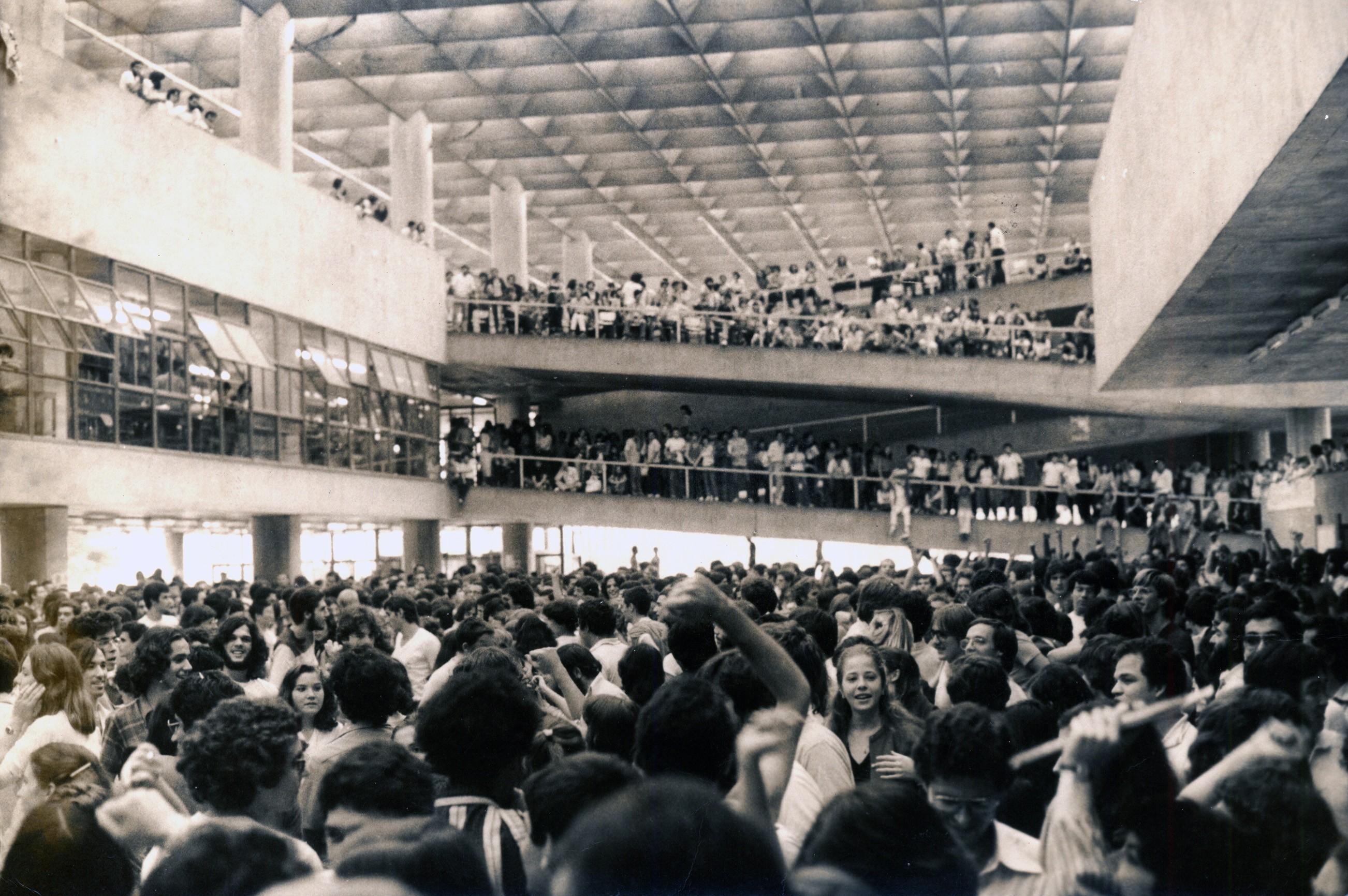 Encontro do movimento estudantil na Universidade de São Paulo (Foto: Divulgação)