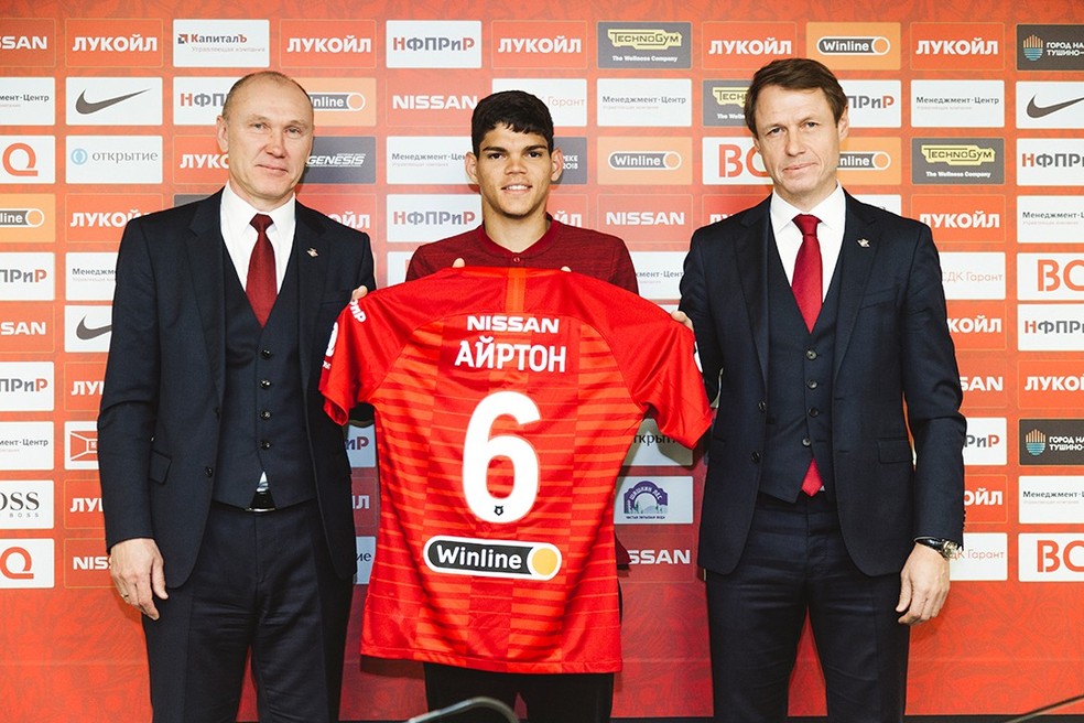 Ayrton Lucas pertence ao Spartak Moscou e ser� vendido ao Flamengo � Foto: Divulga��o