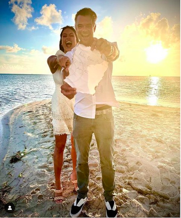 O ator Josh Duhamel e a modelo Audra Mari (Foto: Instagram)
