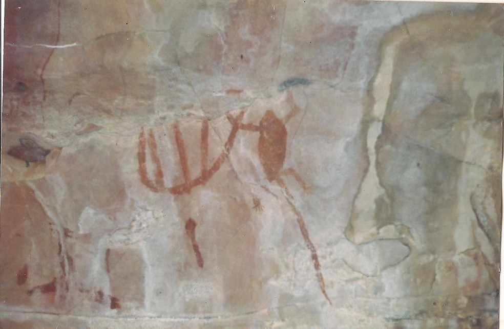 Os sítios a serem visitados abrigam gravuras e pinturas rupestres — Foto: Reprodução