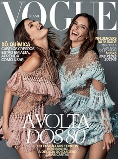 Alessandra Ambrosio e Isabeli Fontana na Vogue Brasil de outubro de 2016 by Mariano Vivanco