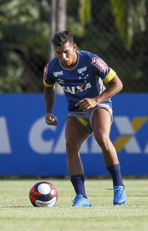 Lucas Romero; Cruzeiro (Foto: Washington Alves/Light Press)