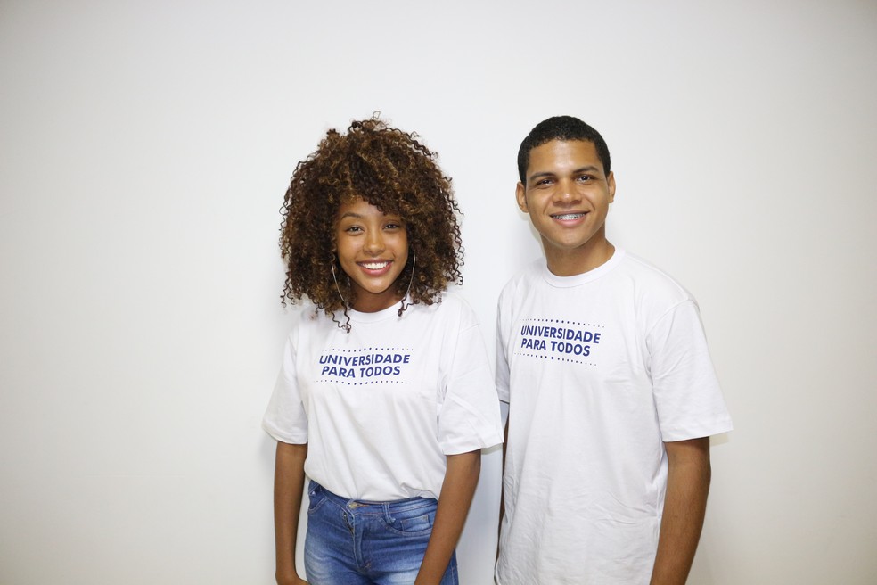 Estudantes do Programa Universidade Para Todos na Bahia — Foto: Suami Dias/Secretaria de Educação da Bahia