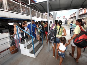 Movimentação no Terminal Hidroviário de Belém é intensa nas férias de julho. (Foto: Cristino Martins/Agência Pará)