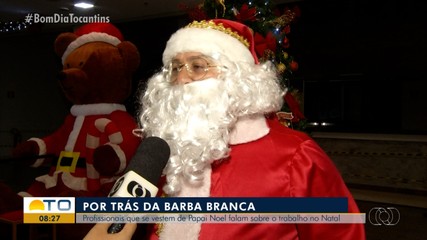 Profissão Noel: Conheça a rotina das pessoas por trás da fantasia de Bom Velhinho