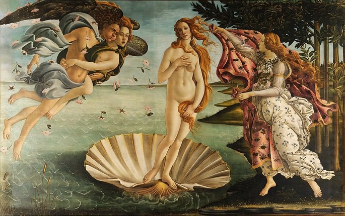 O Nascimento da Vênus, de Sandro Botticelli (Foto: reprodução de internet )