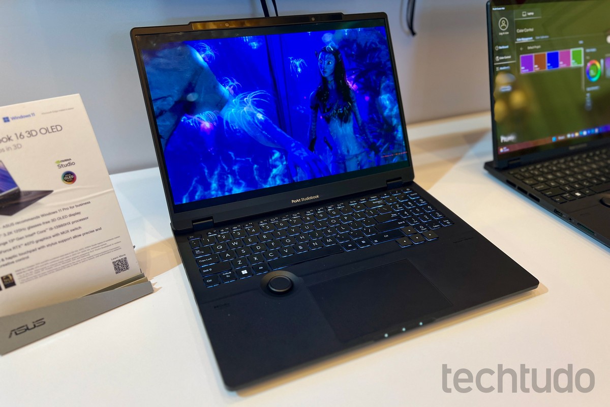 Asus displays a laptop with a “real” 3D screen at CES 2023 |  dog